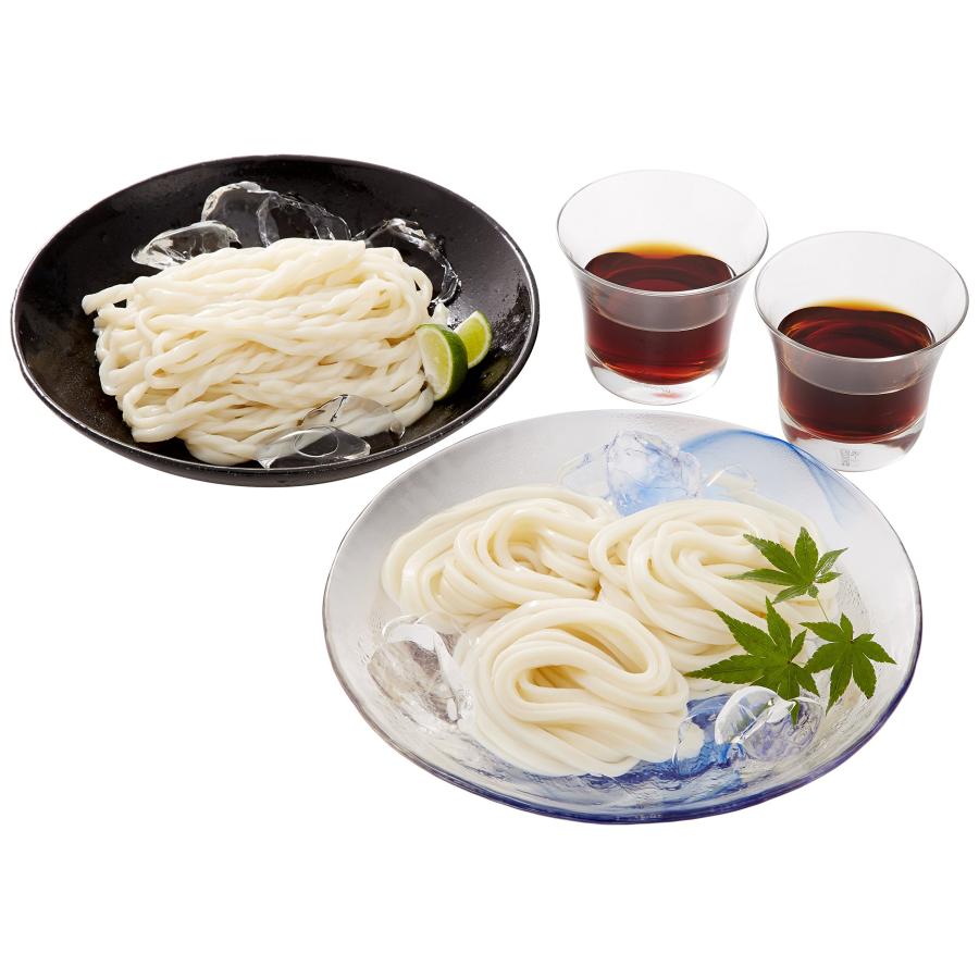 詰め合わせセット 中里商店 桐生うどんの里 桐生うどん 4袋 つゆの絡みが違う 波打うどん2袋 (つゆ6袋付)