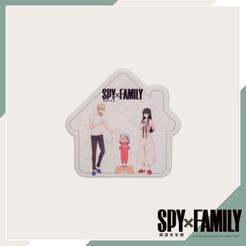 【間諜家家酒】佛傑一家 房型杯墊B款