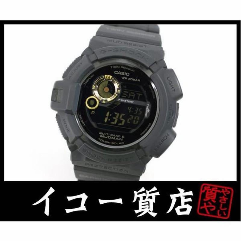 カシオ G-SHOCK マッドマン GW-9300GB-1JF 電波ソーラー 【中古