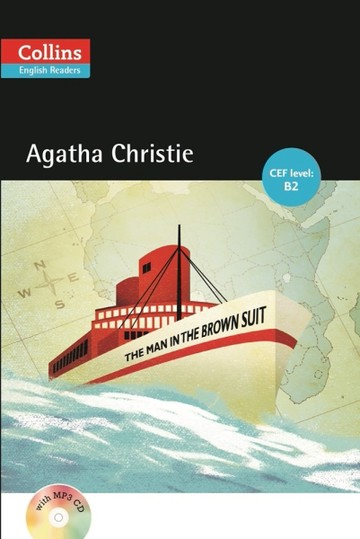 Collins English Readers：The Man in the Brown Suit with CD[二手書_良好]