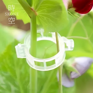 植物固定夾 固定器 枝條夾 園藝夾 造景【時空優品】快速卡扣 藤蔓固定夾 固定夾扣 夾扣環 菜園蔬菜種植 植物枝條固定