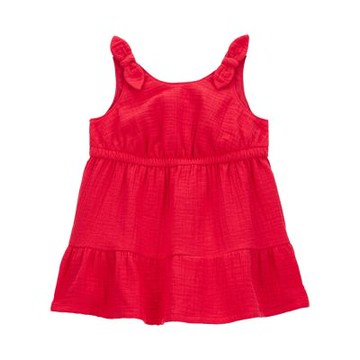 【Carter’s官方授權】嬰童大明星寶寶短袖洋裝(6M-24M,61cm~86cm)