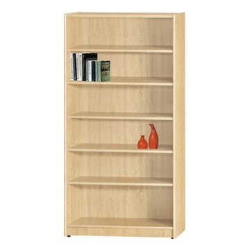 文創集 康永3尺開放六格書櫃(四色可選)-90x30x92cm免組