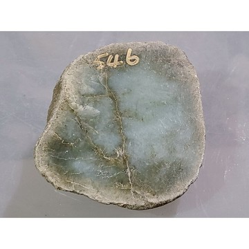 【七彩翡翠】 緬甸 翡翠 天然 原石 翡翠毛料 半明料 改口料 局部拋光 台灣現貨 546g