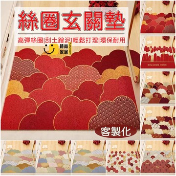 台灣公司 【客製化尺寸 免運】地墊 絲圈地墊 玄關地墊 紅色地墊 腳踏墊 喜慶地墊 新年地墊 歡飲地墊 造型地墊 異型地墊1工廠現貨直銷 全館八折 售後保障 店長新品推薦 S930