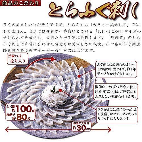 「特典付ふぐ刺身ふぐ鍋セット3-4人前／超冷」　特典：天然フグ白子約150g