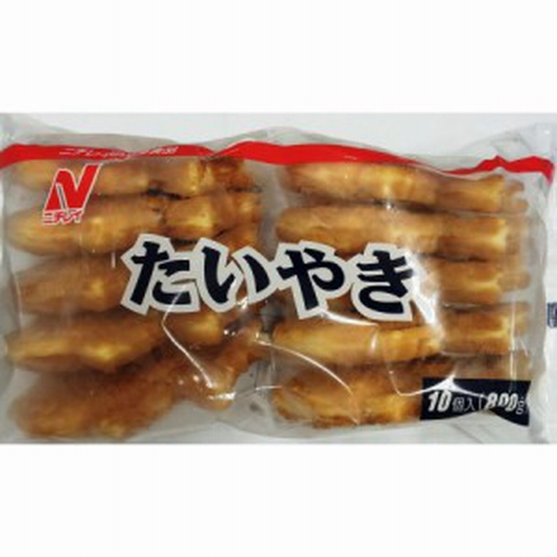 冷凍食品 ニチレイ たい焼き ８０ｇ １０個入り 通販 Lineポイント最大1 0 Get Lineショッピング