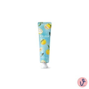 [LaLa V]韓國FRUDIA 水果鮮榨高效保濕護手霜 香水檸檬 30g