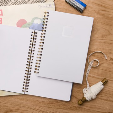 conifer 綠的事務 仙蹤特調系列空白筆記本 32K 白色情人  1本