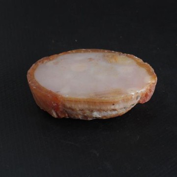 水玉冰魄天然白瑪瑙片可作茶臺茶杯墊原石未打磨擺件象形實物茶寵