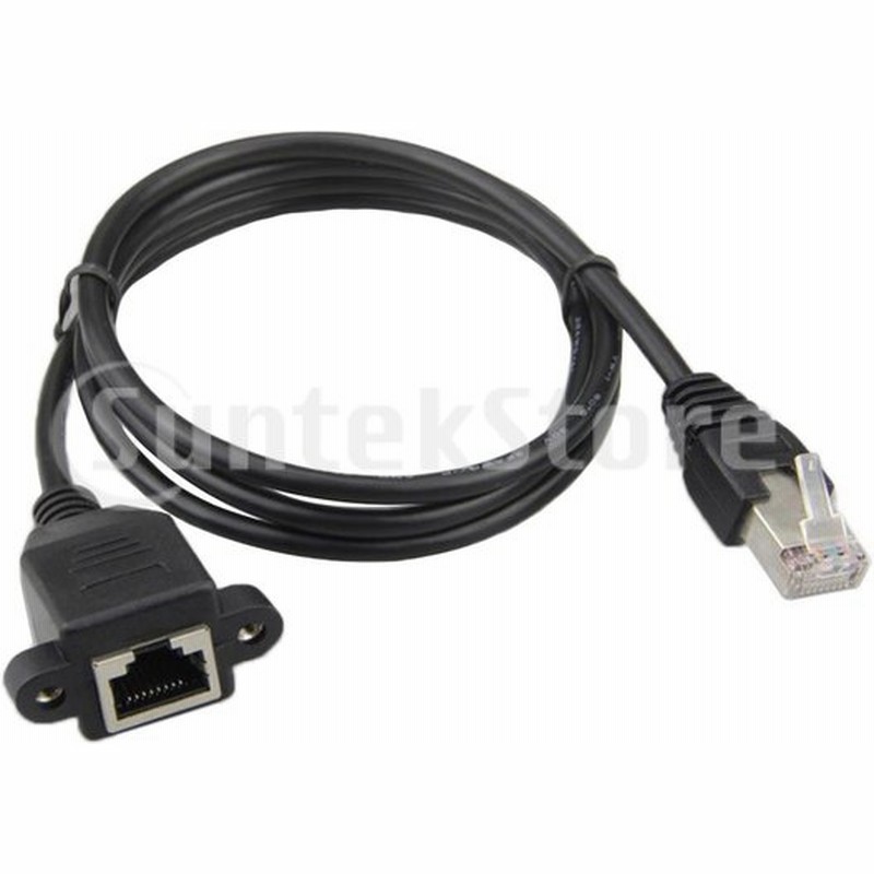 Rj45 オス To メス イーサネットネットワーク 延長ケーブル パネルマウント 30cm 通販 Lineポイント最大0 5 Get Lineショッピング