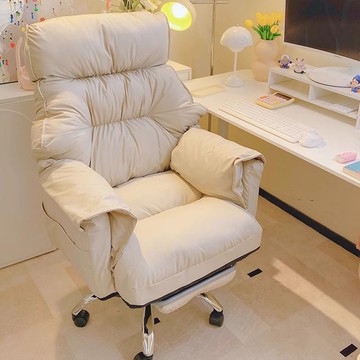 懶人舒服久坐電腦沙發椅電腦椅家用臥室書桌椅女生靠背直播電競椅
