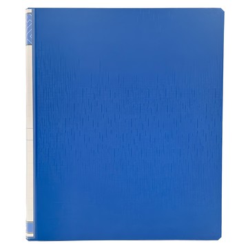 STRONG 自強文具 D型三孔檔案夾  藍色  1個