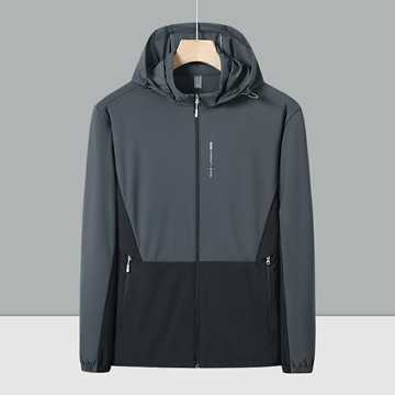 現貨+預購 防曬外套速乾冰絲連帽外套-男防曬衣4色74ks96【獨家進口】【米蘭精品】