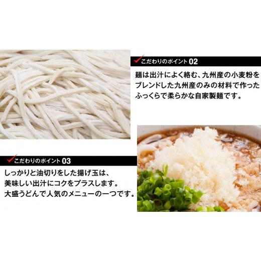 ふるさと納税 宮崎県 宮崎市  ＜大盛うどん＞たぬきうどん 冷凍なま麺 6食セット_M253-001