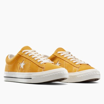【CONVERSE】ONE STAR 95 OX 低筒 滑板鞋 休閒鞋 男鞋 女鞋 黃色-A14713C