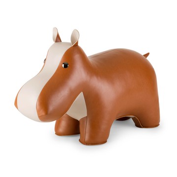 【椅凳】河馬 Hippo 皮革動物 | 入厝禮物 造型傢具 穿鞋椅