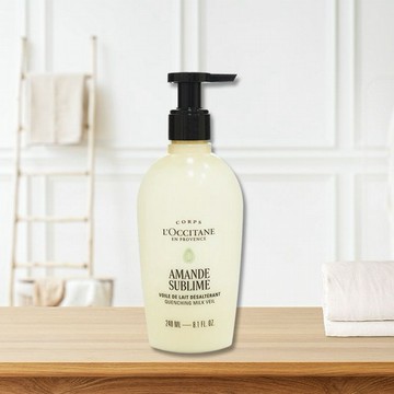 L'OCCITANE 歐舒丹~杏仁極緻保濕身體乳(240ml) 身體乳