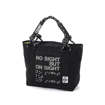 CHUMS 25 Monkey Magic Mesh Pocket Zip Tote Bag托特包 黑色_CH603885K001