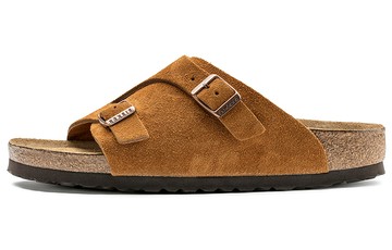 BIRKENSTOCK ZRICH SOFT FOOTBED SUEDE LEATHER MINK