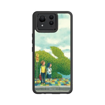 Zenfone 11 Ultra SolidSuit 黑 - 幾米 Jimmy Liao - 兔子系列-等車