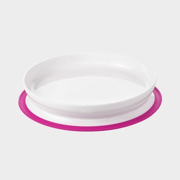 OXO tot 好吸力學習餐盤-莓果粉