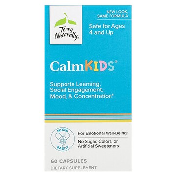 Terry Naturally, Calm Kids，4 歲及以上，60 粒膠囊