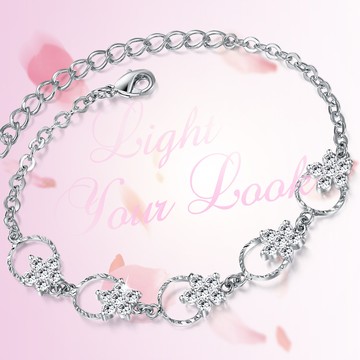 手鍊・浪漫花圈