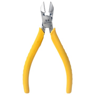 功夫 日式斜口鉗 KF-106 150mm  黃色 + 銀色  1個