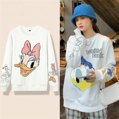 Duck パーカー Disney ペアルック カップル パーカー トレーナー スウェット ディズニー ドナルドダック パーカー 恋人 厚手 薄手 お揃い 通販 Lineポイント最大1 0 Get Lineショッピング