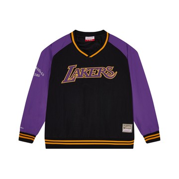 Mitchell & Ness TEAM WOVEN PULLOVER JACKET 男 短袖上衣 MN25BOU04LAL