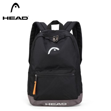 【HEAD 海德】休閒雙肩包 黑色 HB0001-BK