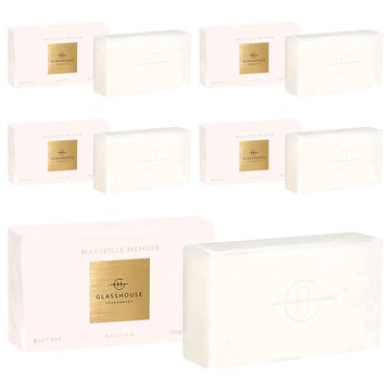 GLASSHOUSE FRAGRANCES 馬賽記憶 香皂  180g  5個