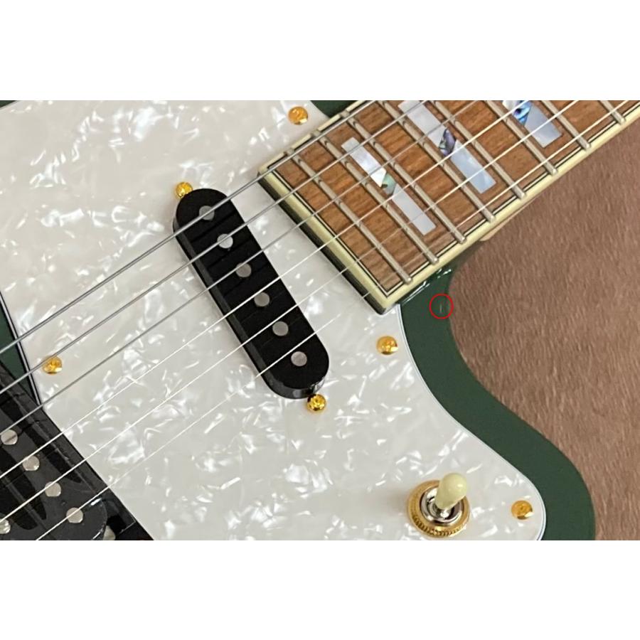 エレキギター D'Angelico Deluxe Bedford, Hunter Green