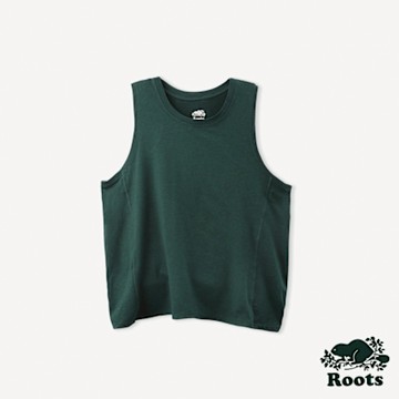 Roots女裝- ACTIVE RACER 2.0 背心-綠色