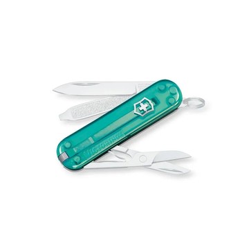 瑞士維氏 Victorinox Classic SD 七項功能小型瑞士刀 - 透明褐