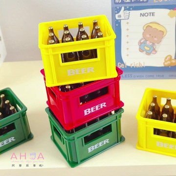 啤酒箱造型磁鐵開瓶器 F0028