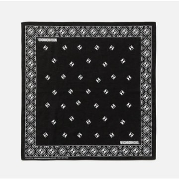 AirRoom正品現貨 2026AW NEIGHBORHOOD PATTERN BANDANA 方巾 手帕 頭巾