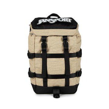 Jansport 後背包 Mini Skip Pack 米灰石 10L 13吋筆電包 水瓶側袋 書包 JS0A85VS7R5