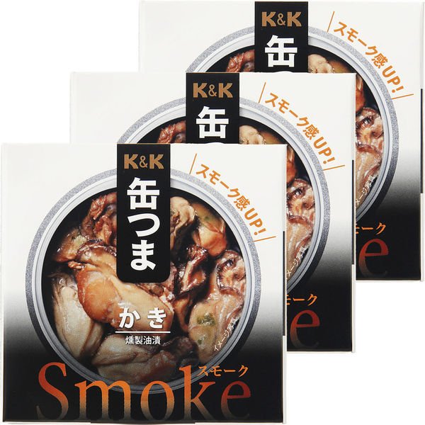 国分グループ本社国分グループ本社 KK 缶つまSmoke かき 1セット（3個）