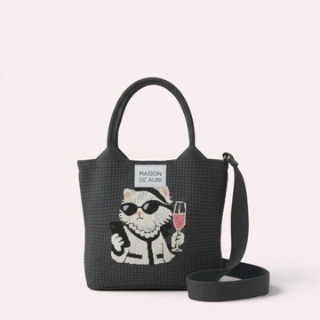Maison de Auri Trunk Mini COCO CAT｜可可貓- 小提包 / 厚針織