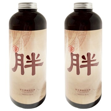 廣春堂 高濃縮草本足浴液 胖胖款  2瓶  500ml