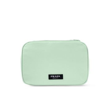PRADA 手提化妝包 (綠)