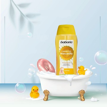 babaria 兒童洋甘菊洗髮露(溫和不熏眼)600ml - 兒童洋甘菊洗髮600mlx單入