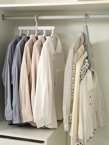 多功能衣架家用衣柜收納神器無痕衣撐撐子衣掛鉤宿舍學生衣服架子