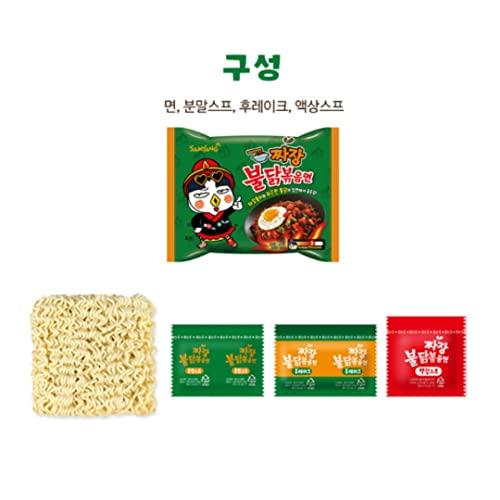 ジャージャーブルダッグ麺1袋(4個入) 麺バージョン登場! ブルダッグ炒め麺 韓国ラーメン