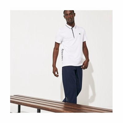 ラコステ ウルトラドライ仕様ゴルフポロシャツ メンズ ホワイト 3 日本サイズm Lacoste 通販 Lineポイント最大get Lineショッピング