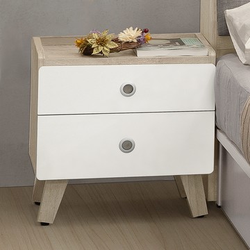 【Homelike】喜家居二抽床頭櫃(2151)