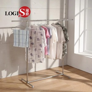 LOGIS 愛生活單桿伸縮不鏽鋼衣架(掛衣架 吊衣架 曬衣桿 HH-1HH-1