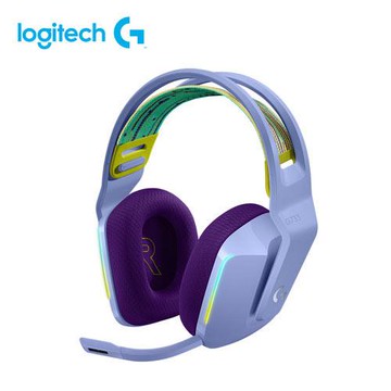 Logitech 羅技 G733 RGB炫光無線電競耳機麥克風 莫蘭紫原價4690(省1700)